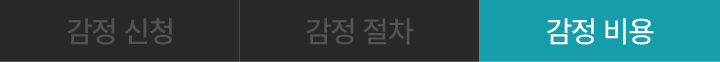 필웨이 감정 서비스 탭 - 감정 비용